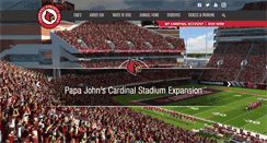 Desktop Screenshot of cardinalathleticfund.com
